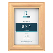 Devon Pine picture frame for a 6 x 4 inch photo