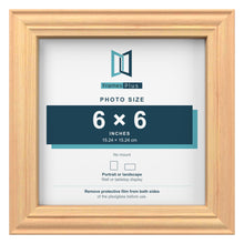 Devon Pine picture frame for a 6 x 6 inch photo