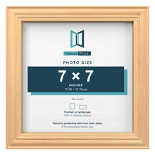 Devon Pine picture frame for a 7 x 7 inch photo