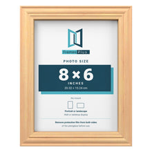 Devon Pine picture frame for an 8 x 6 inch photo