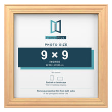 Devon Pine picture frame for a 9 x 9 inch photo