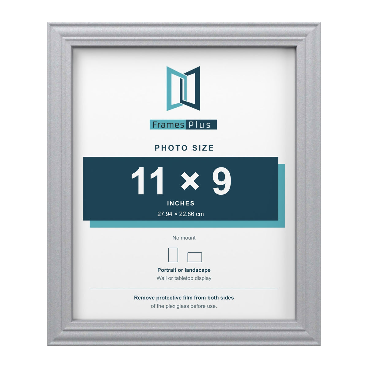 Devon Silver picture frame for an 11 x 9 inch photo