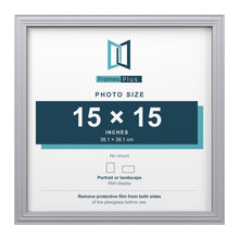 Devon Silver picture frame for a 15 x 15 inch photo