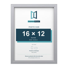 Devon Silver picture frame for a 16 x 12 inch photo