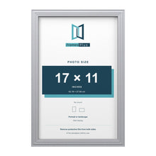 Devon Silver picture frame for a 17 x 11 inch photo