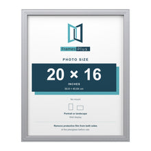 Devon Silver picture frame for a 20 x 16 inch photo