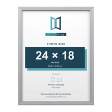 Devon Silver picture frame for a 24 x 18 inch photo