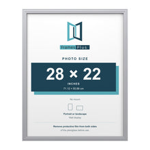 Devon Silver picture frame for a 28 x 22 inch photo