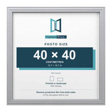 Devon Silver picture frame for a 40 x 40 cm photo