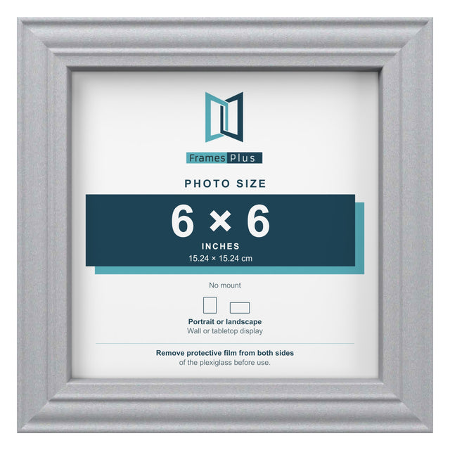 Devon Silver 6 × 6 Frame