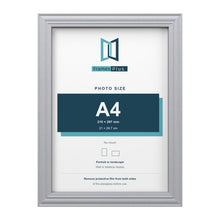 Devon Silver picture frame for an A4 photo