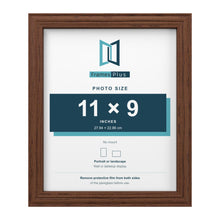 Devon Walnut picture frame for an 11 x 9 inch photo