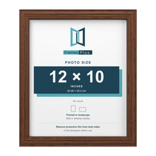 Devon Walnut picture frame for a 12 x 10 inch photo