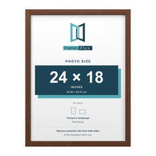 Devon Walnut picture frame for a 24 x 18 inch photo