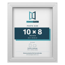 Devon White picture frame for a 10 x 8 inch photo
