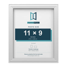 Devon White picture frame for an 11 x 9 inch photo