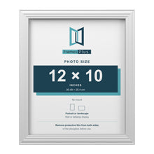 Devon White picture frame for a 12 x 10 inch photo