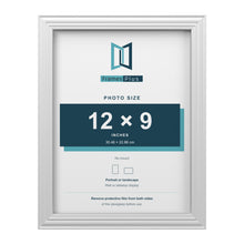 Devon White picture frame for a 12 x 9 inch photo