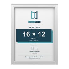 Devon White picture frame for a 16 x 12 inch photo