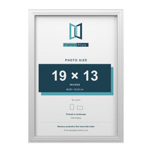 Devon White picture frame for a 19 x 13 inch photo