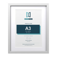 Devon White 20 x 16 inch picture frame with a white mount for an A3 photo