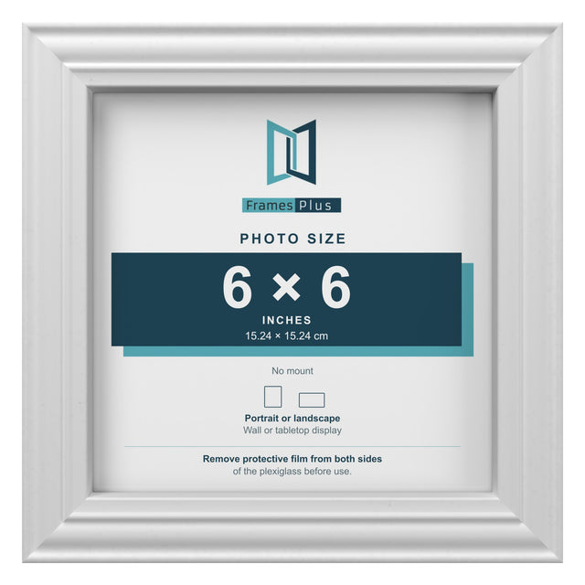 Devon White 6 × 6 Frame