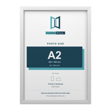 Devon White picture frame for an A2 photo