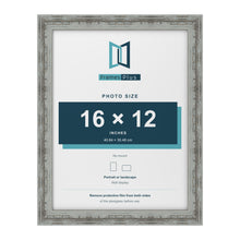 Exmouth Distressed Blue picture frame for a 305 x 406 mm photo