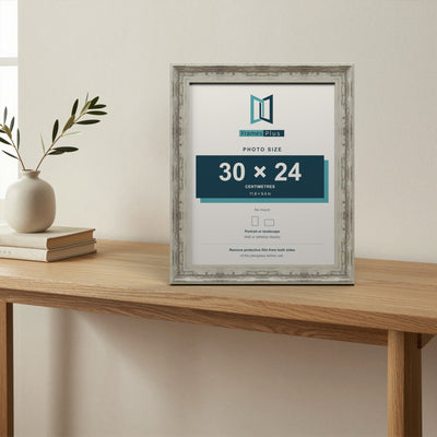 Exmouth Range Distressed Blue Picture, Photo & Poster Frame