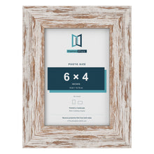 Exmouth Walnut Distressed picture frame for a 6 x 4 inch photo