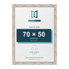 Exmouth Walnut Distressed picture frame for a 70 x 50 cm photo