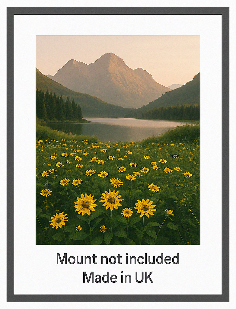 Slim Range Dark Grey Picture, Photo & Poster Frame