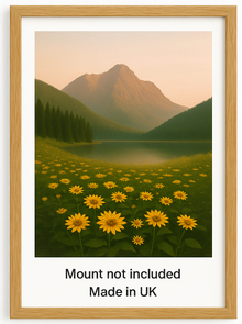 Slim Range Oak Picture, Photo & Poster Frame