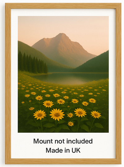 Slim Range Oak Picture, Photo & Poster Frame