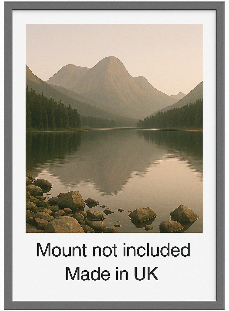 Slim Range Silver Picture, Photo & Poster Frame