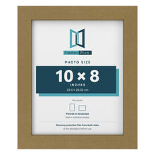 Gold picture frame for a 10 x 8 inch photo