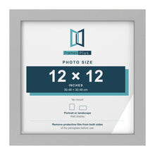 Light Grey picture frame for a 12 x 12 inch photo