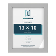 Light Grey picture frame for a 13 x 10 inch photo