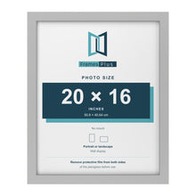 Light Grey picture frame for a 20 x 16 inch photo