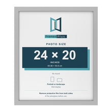 Light Grey picture frame for a 24 x 20 inch photo