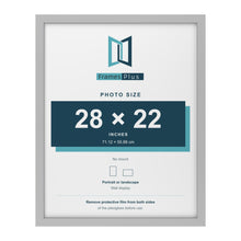 Light Grey picture frame for a 28 x 22 inch photo