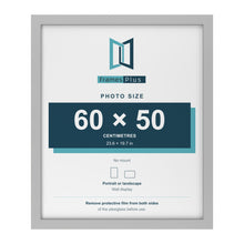 Light Grey picture frame for a 60 x 50 cm photo