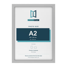 Light Grey picture frame for an A2 photo