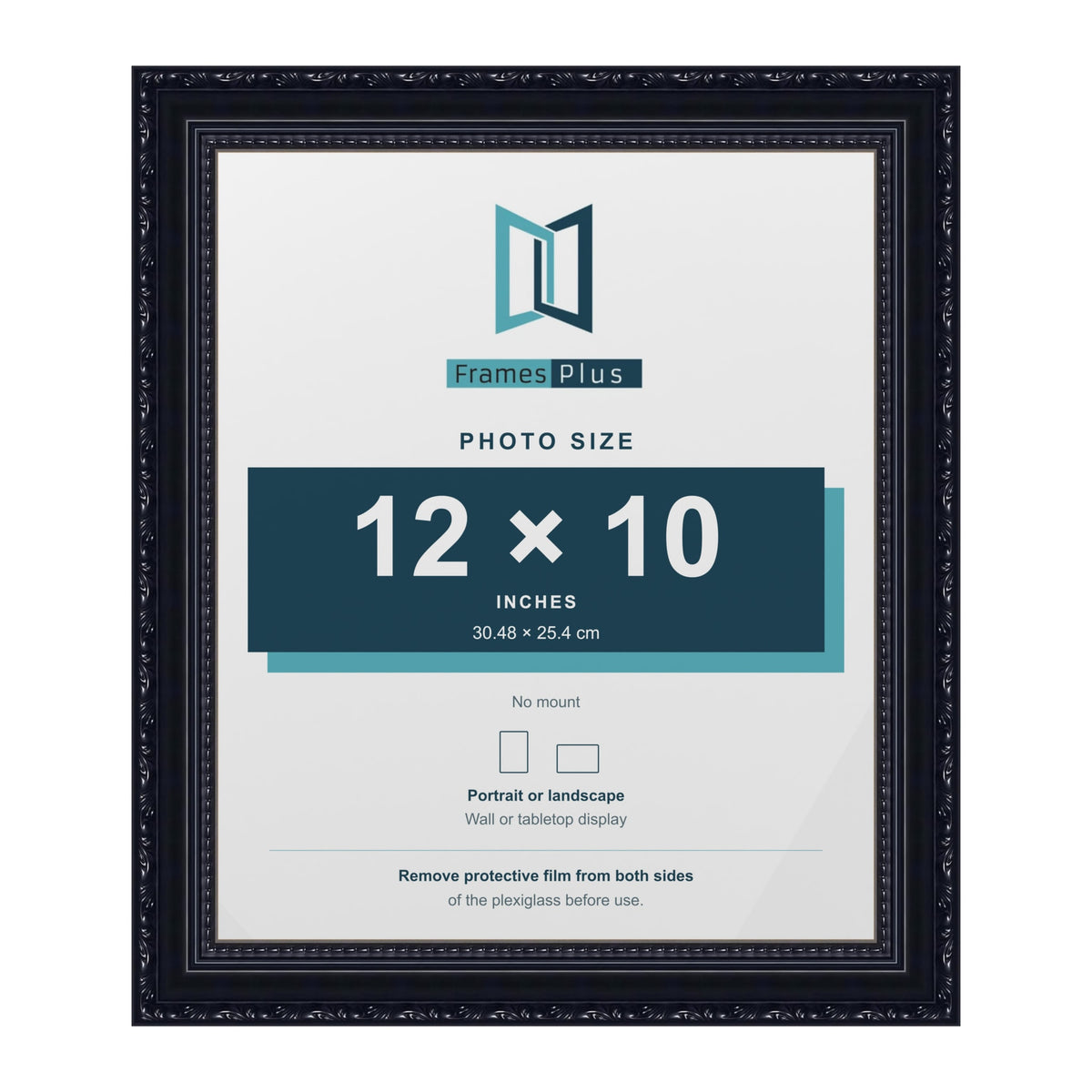 Louis Black picture frame for a 12 x 10 inch photo