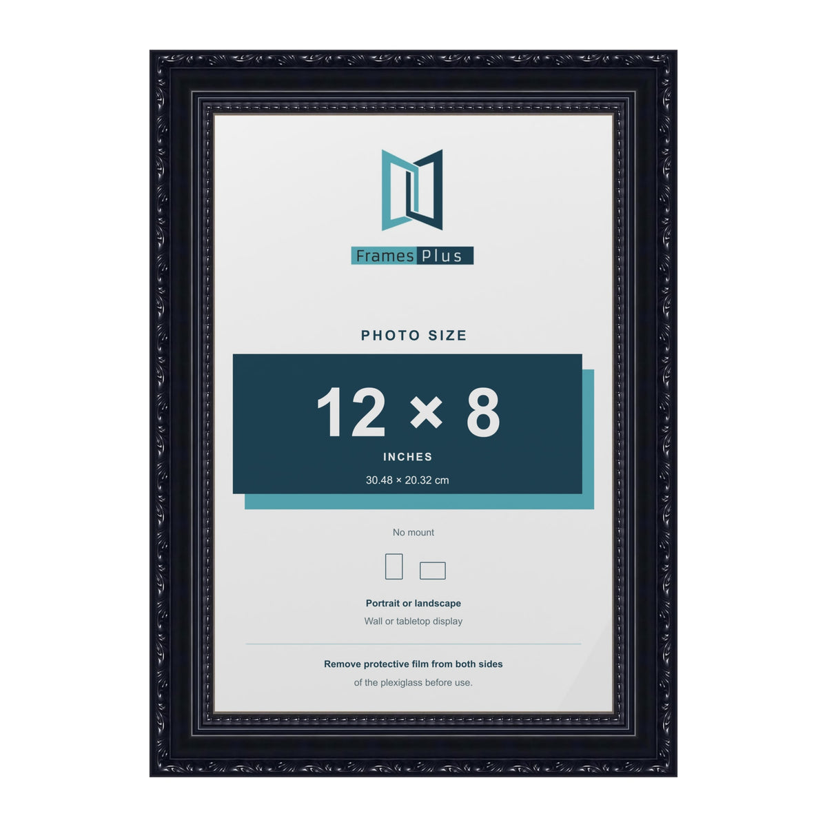 Louis Black picture frame for a 12 x 8 inch photo