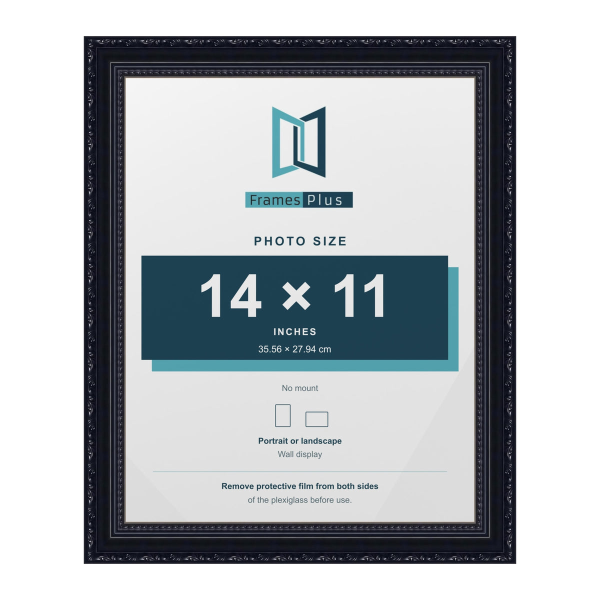 Louis Black picture frame for a 14 x 11 inch photo