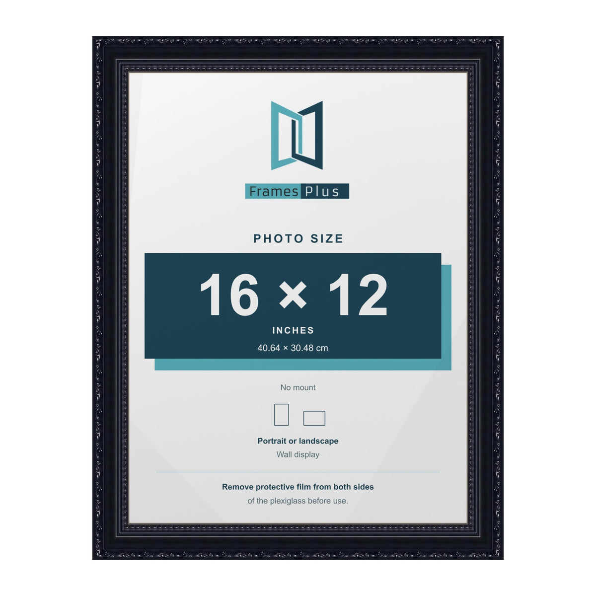 Louis Black picture frame for a 16 x 12 inch photo
