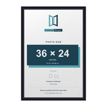 Louis Black picture frame for a 36 x 24 inch photo