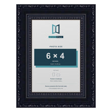 Louis Black picture frame for a 6 x 4 inch photo