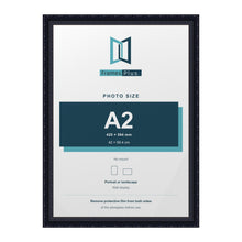 Louis Black picture frame for an A2 photo